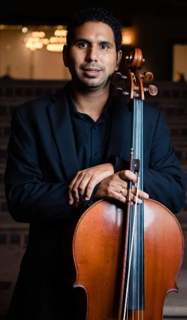 Enn Rene Diaz Malavé Cellista Profesional Venezolano. Director Musical en The Nucleus Orchestral Program Texas